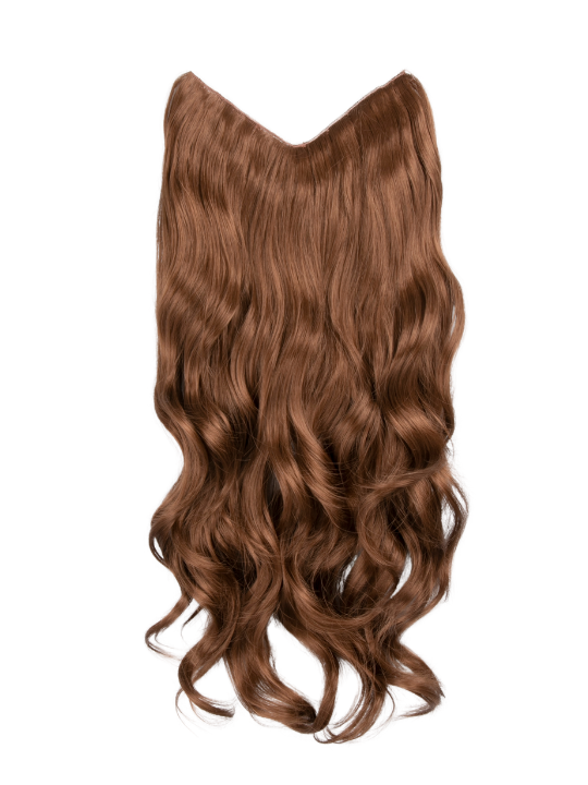 Premium Synthetic Fibre V-Shaped One Piece 22″ Curly Clip-In Hair Extensions