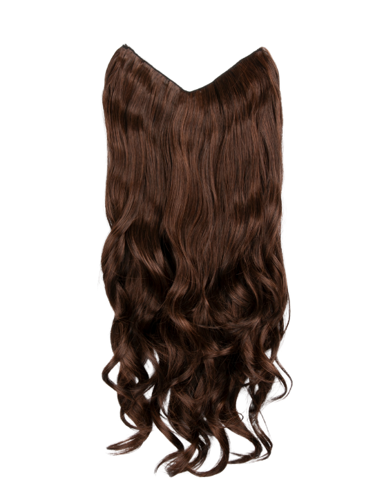 Premium Synthetic Fibre V-Shaped One Piece 22″ Curly Clip-In Hair Extensions