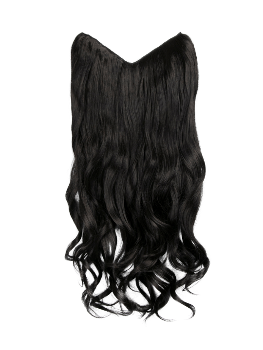 Premium Synthetic Fibre V-Shaped One Piece 22″ Curly Clip-In Hair Extensions