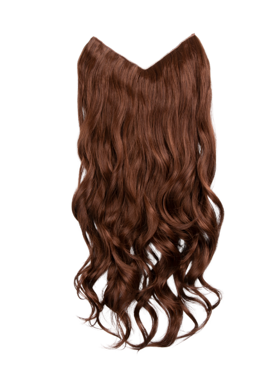Premium Synthetic Fibre V-Shaped One Piece 22″ Curly Clip-In Hair Extensions
