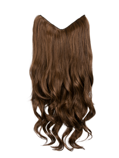 Premium Synthetic Fibre V-Shaped One Piece 22″ Curly Clip-In Hair Extensions