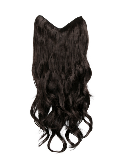 Premium Synthetic Fibre V-Shaped One Piece 22″ Curly Clip-In Hair Extensions