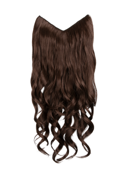 Premium Synthetic Fibre V-Shaped One Piece 22″ Curly Clip-In Hair Extensions