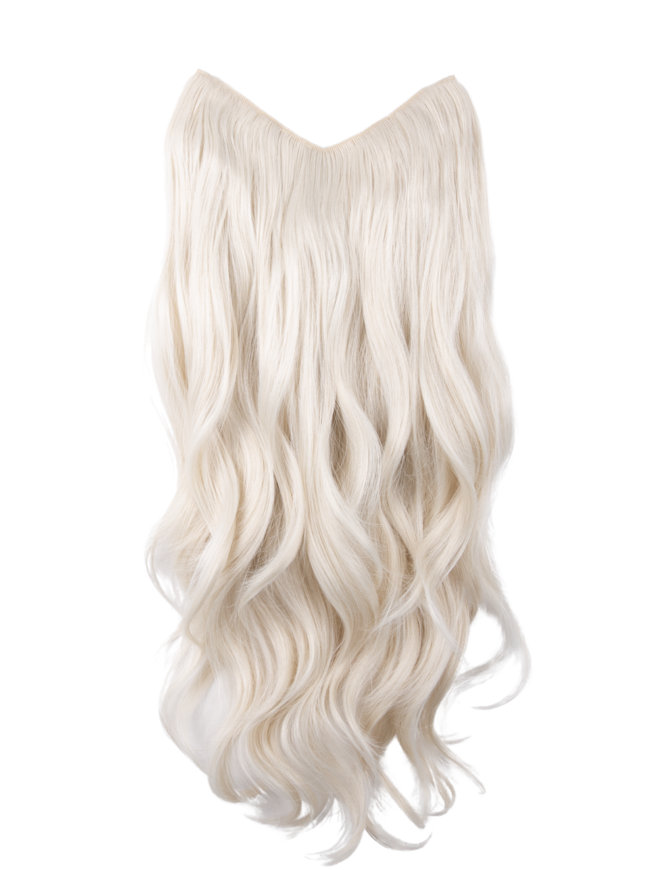 Premium Synthetic Fibre V-Shaped One Piece 22″ Curly Clip-In Hair Extensions