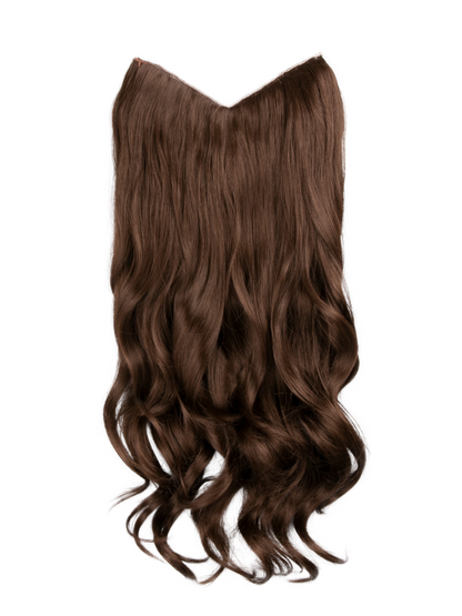 Premium Synthetic Fibre V-Shaped One Piece 22″ Curly Clip-In Hair Extensions