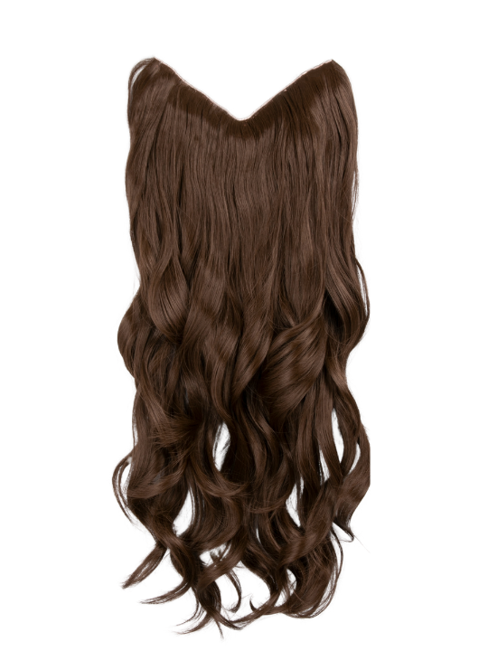 Premium Synthetic Fibre V-Shaped One Piece 22″ Curly Clip-In Hair Extensions