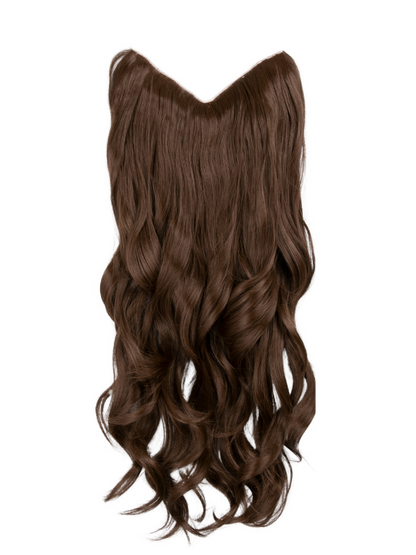 Premium Synthetic Fibre V-Shaped One Piece 22″ Curly Clip-In Hair Extensions
