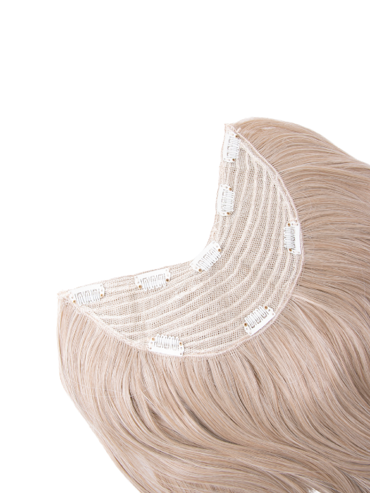 Premium Synthetic Fibre V-Shaped One Piece 22″ Curly Clip-In Hair Extensions