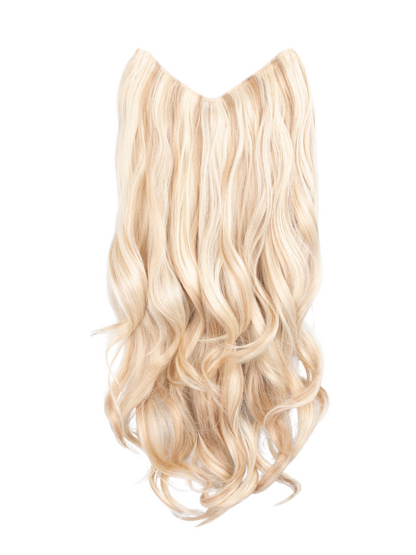 Premium Synthetic Fibre V-Shaped One Piece 22″ Curly Clip-In Hair Extensions
