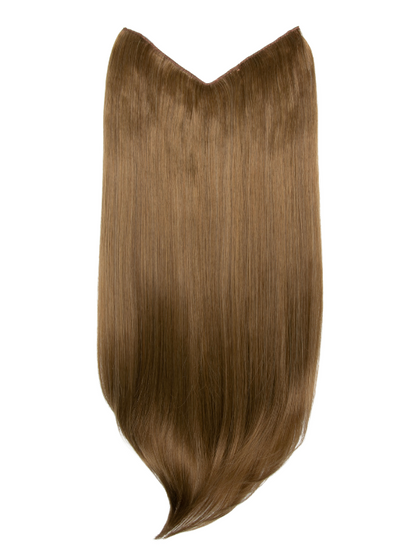 V-Shaped One Piece 20″ Straight Synthetic Clip-In Hair Extensions