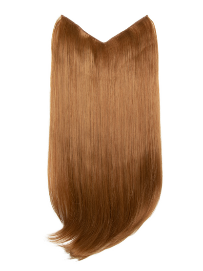 V-Shaped One Piece 20″ Straight Synthetic Clip-In Hair Extensions