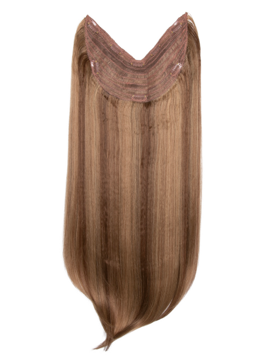 V-Shaped One Piece 20″ Straight Synthetic Clip-In Hair Extensions