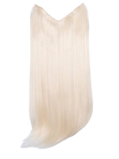V-Shaped One Piece 20″ Straight Synthetic Clip-In Hair Extensions