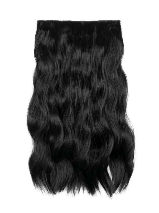 Premium Synthetic Fibre – One Piece 22" Natural Wave Clip-In Hair Extensions - Vanessa
