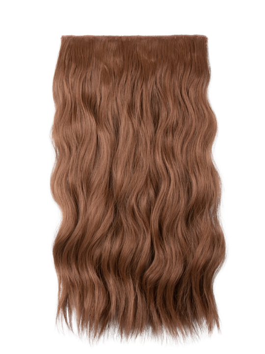 Premium Synthetic Fibre – One Piece 22" Natural Wave Clip-In Hair Extensions - Vanessa