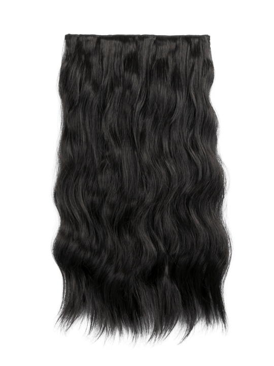 Premium Synthetic Fibre – One Piece 22" Natural Wave Clip-In Hair Extensions - Vanessa