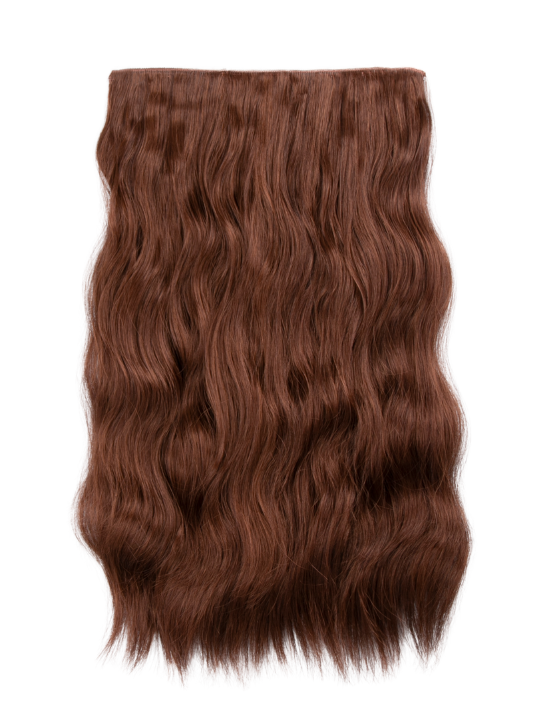Premium Synthetic Fibre – One Piece 22" Natural Wave Clip-In Hair Extensions - Vanessa