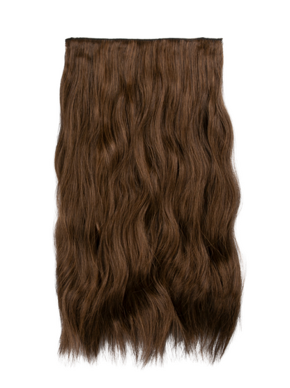 Premium Synthetic Fibre – One Piece 22" Natural Wave Clip-In Hair Extensions - Vanessa
