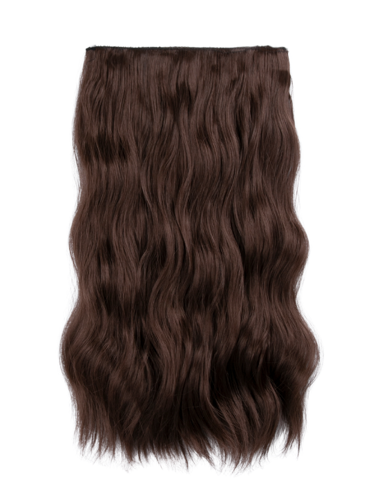 Premium Synthetic Fibre – One Piece 22" Natural Wave Clip-In Hair Extensions - Vanessa