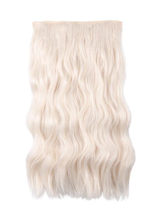 Premium Synthetic Fibre – One Piece 22" Natural Wave Clip-In Hair Extensions - Vanessa