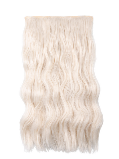Premium Synthetic Fibre – One Piece 22" Natural Wave Clip-In Hair Extensions - Vanessa