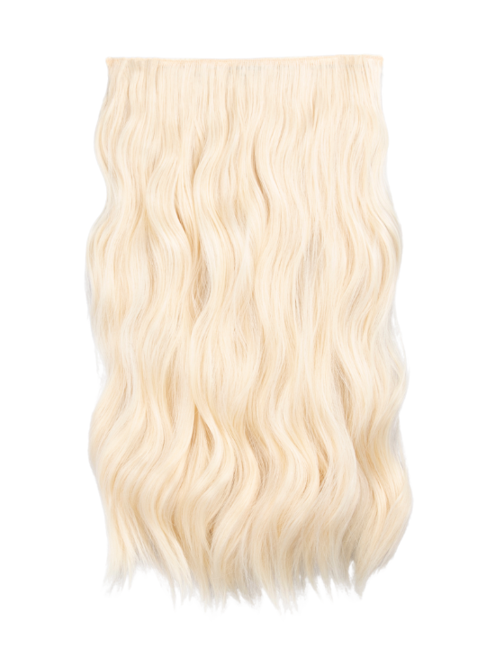 Premium Synthetic Fibre – One Piece 22" Natural Wave Clip-In Hair Extensions - Vanessa