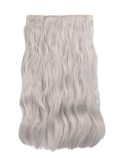 Premium Synthetic Fibre – One Piece 22" Natural Wave Clip-In Hair Extensions - Vanessa