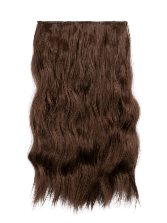 Premium Synthetic Fibre – One Piece 22" Natural Wave Clip-In Hair Extensions - Vanessa