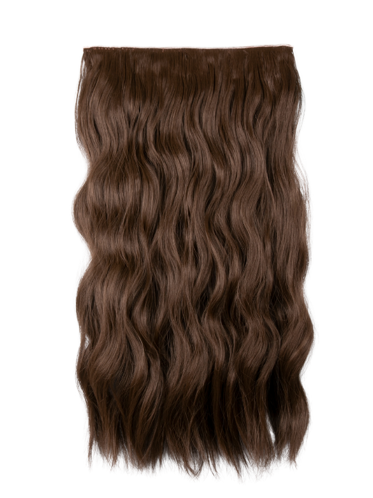 Premium Synthetic Fibre – One Piece 22" Natural Wave Clip-In Hair Extensions - Vanessa