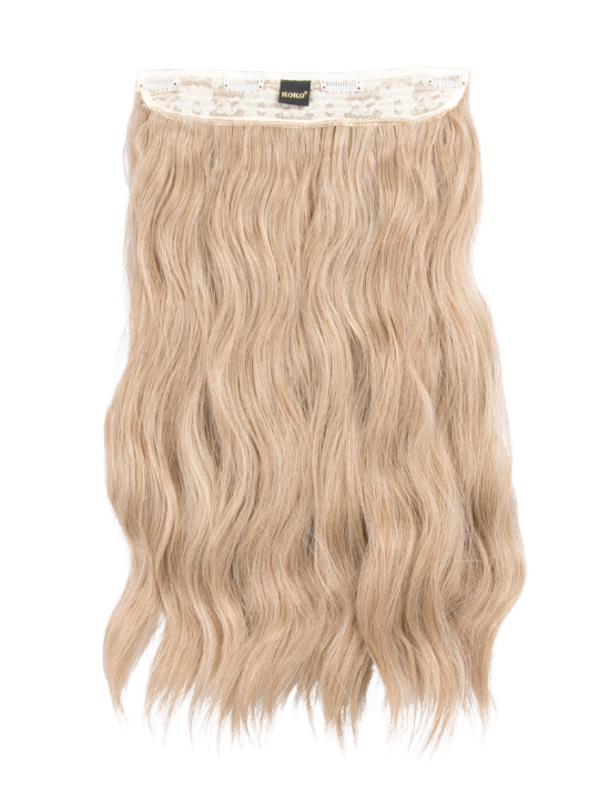 Premium Synthetic Fibre – One Piece 22" Natural Wave Clip-In Hair Extensions - Vanessa