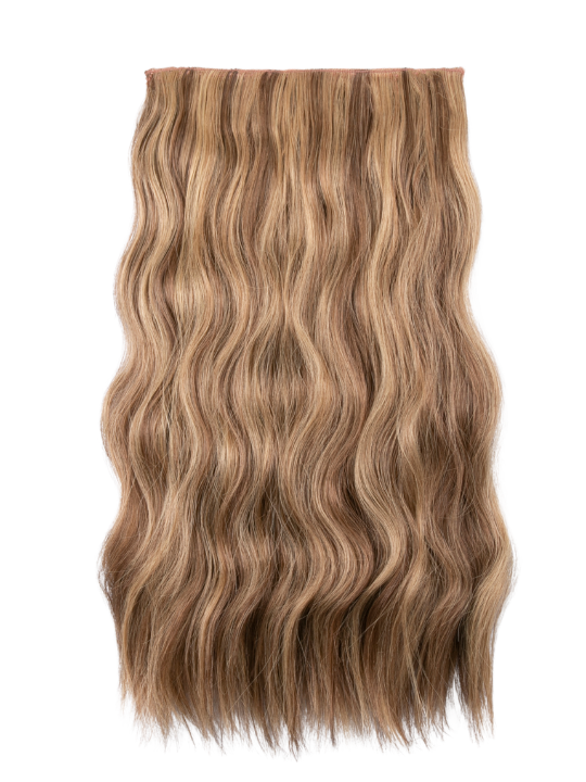 Premium Synthetic Fibre – One Piece 22" Natural Wave Clip-In Hair Extensions - Vanessa