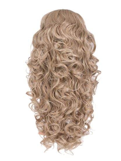 Victoria Mega Tight Curl Synthetic Half Head Wig