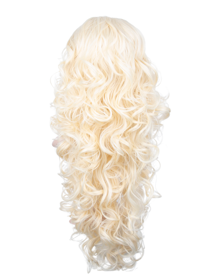Victoria Mega Tight Curl Synthetic Half Head Wig