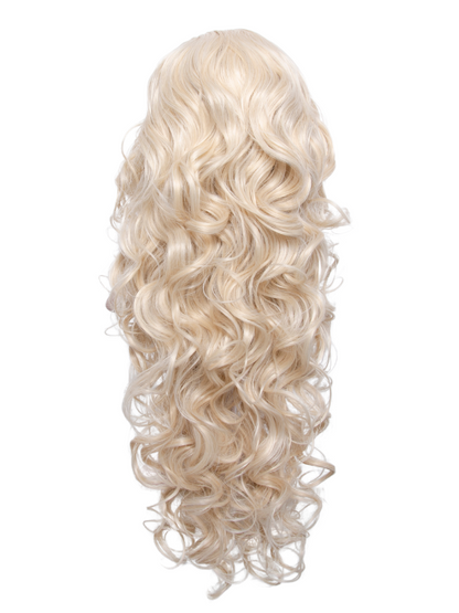 Victoria Mega Tight Curl Synthetic Half Head Wig