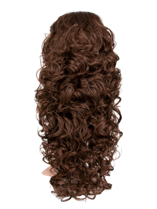 Victoria Mega Tight Curl Synthetic Half Head Wig
