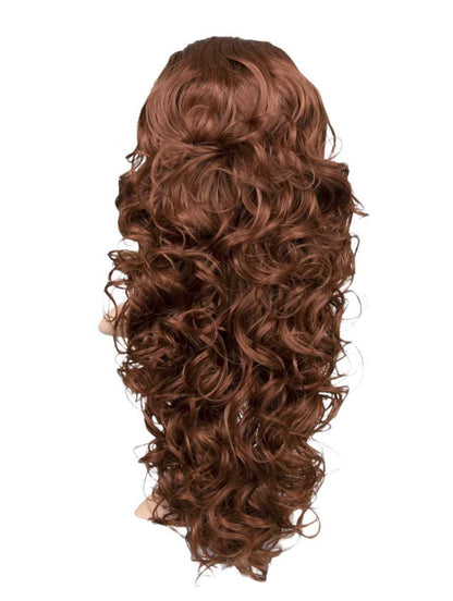 Victoria Mega Tight Curl Synthetic Half Head Wig