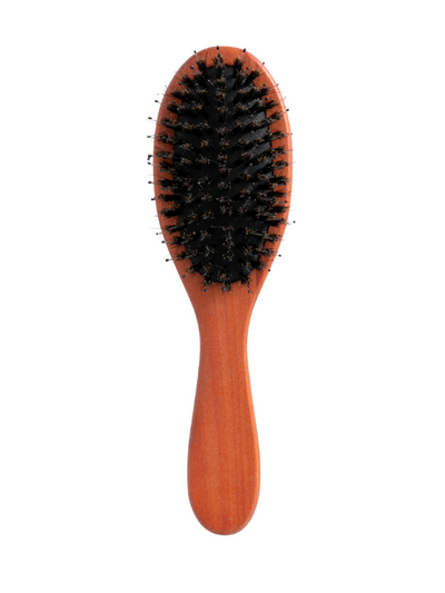 Wooden Bristle Hair Brush - Style T/ V114