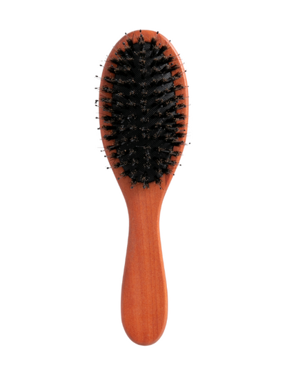 Wooden Bristle Hair Brush - Style T/ V114