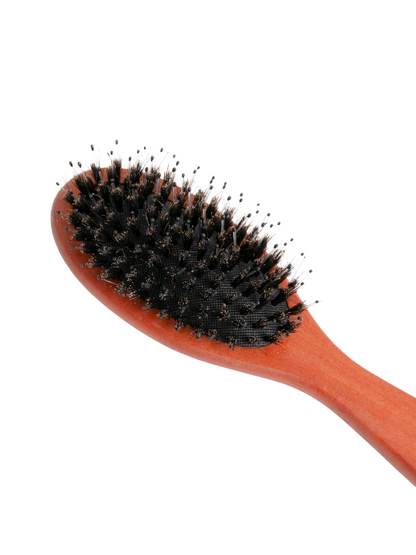 Wooden Bristle Hair Brush - Style T/ V114