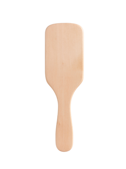 Wooden Metal Cushion Hair Brush - Style N