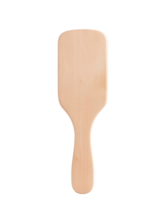 Wooden Metal Cushion Hair Brush - Style N