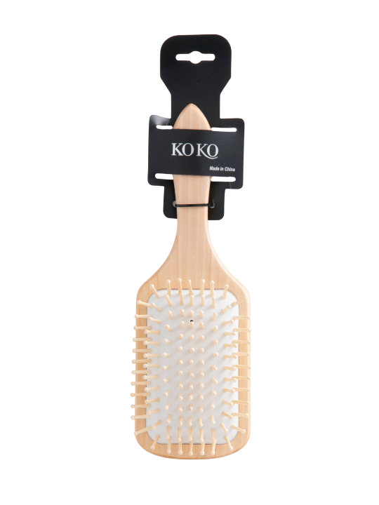 Wooden Paddle Brush - Style Q / V108