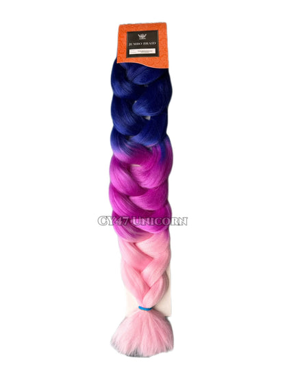 Colourful Jumbo Braids