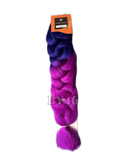 Colourful Jumbo Braids