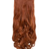 Eight Pieces Curly Clip in Extension Heat Resistant Hair Extensions Synthetic Hair