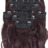 Eight Pieces Curly Clip in Extension Heat Resistant Hair Extensions Synthetic Hair