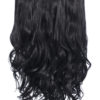 One Piece Curly Clip in Extension Heat Resistance Sythetic Hair