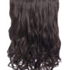 One Piece Curly Clip in Extension Heat Resistance Sythetic Hair