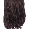 One Piece Curly Clip in Extension Heat Resistance Sythetic Hair