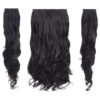 Three Pieces Curly Clip in Extension Heat Resistance Synthetic Hair